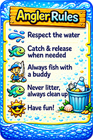 Lil Anglers License Back